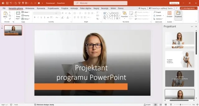 Jak włączyć projektowanie w PowerPoint i poprawić swoje prezentacje