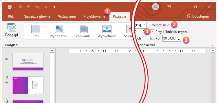 Jak ustawić czas slajdu w PowerPoint, aby zachwycić swoich widzów
