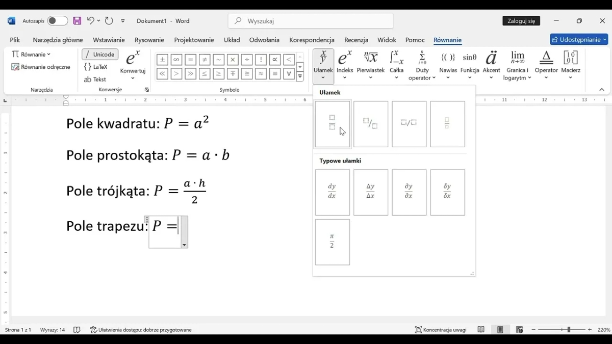 Jak napisać wzór w PowerPoint – łatwe sposoby na profesjonalne wzory matematyczne